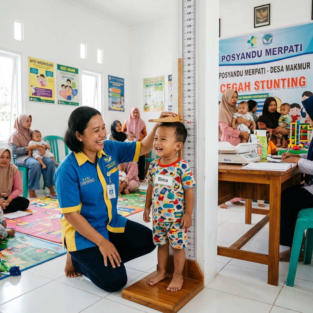 Peningkatan Layanan Kesehatan Ibu dan Anak melalui Posyandu Terintegrasi